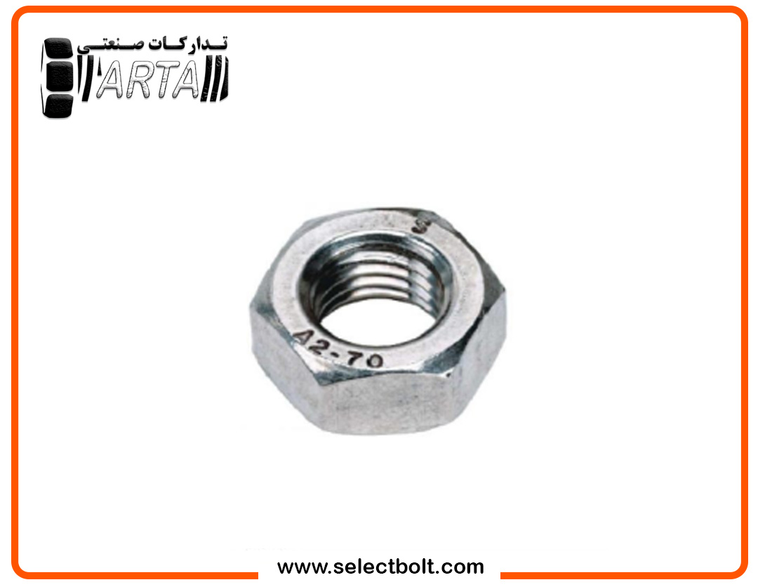 مهره استیل 304