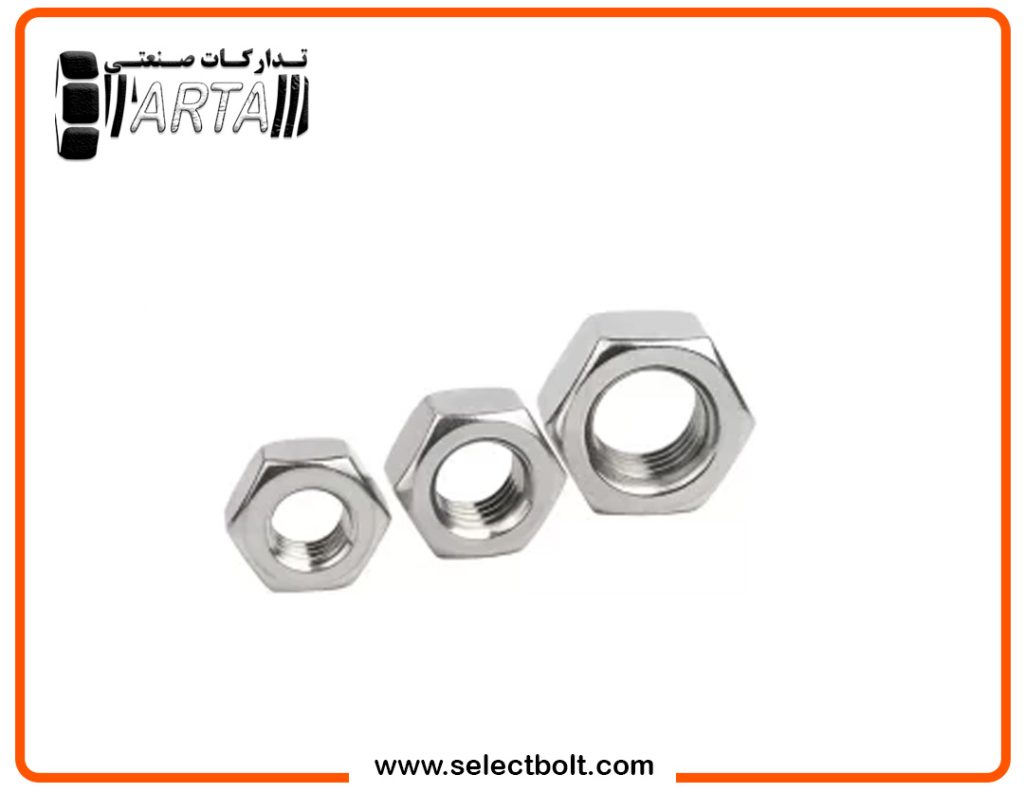مهره استیل 321 سایز12