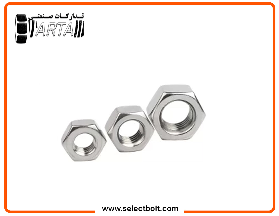مهره استیل 321 سایز12